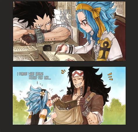 gajevy|gajeel and levy love story.